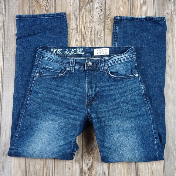 TK AXEL Slim Boot Denim Blue Jeans